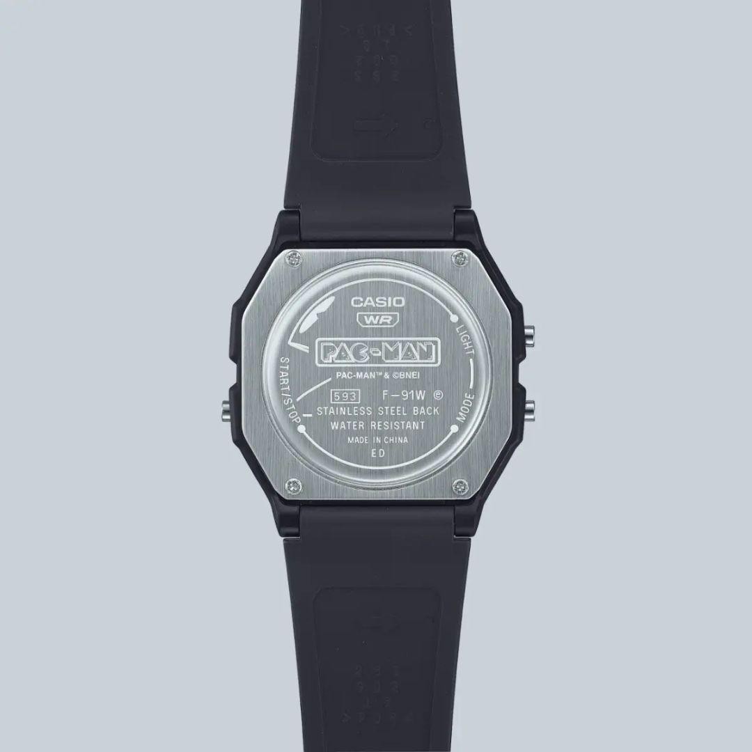 CASIO CLASSIC F-91WPC-1AJR PAC-MAN Collaboration Limited Digital Watch 35.2mm