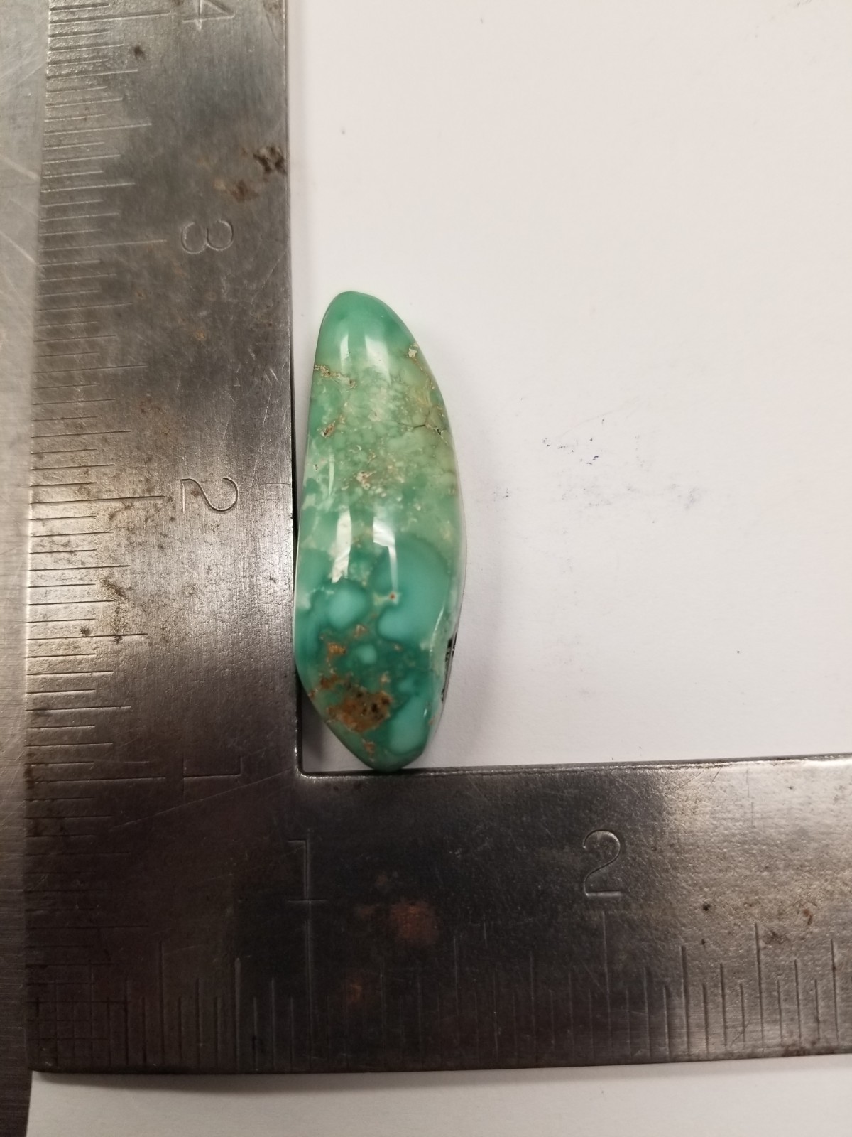 Stormy Mountain Turquoise 49 ct. Cabochon Estate Find Old Stock