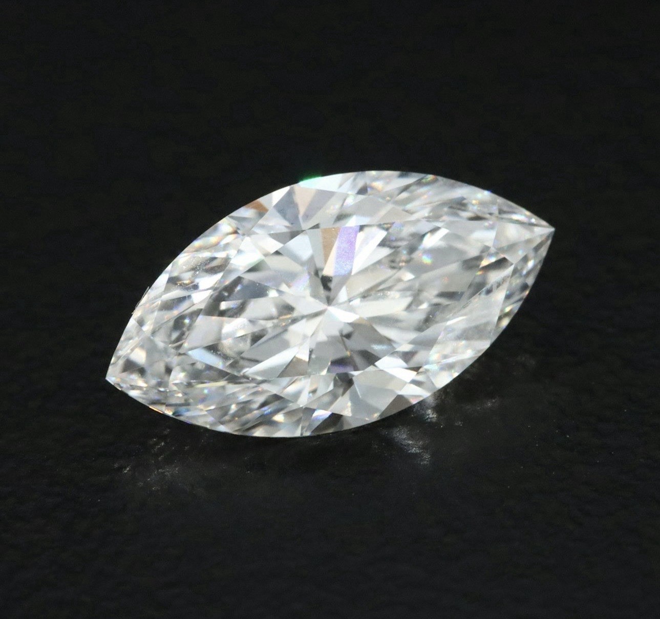 Lab Diamond 1.93 Carat Marquise VVS2 Color E IGI Certified