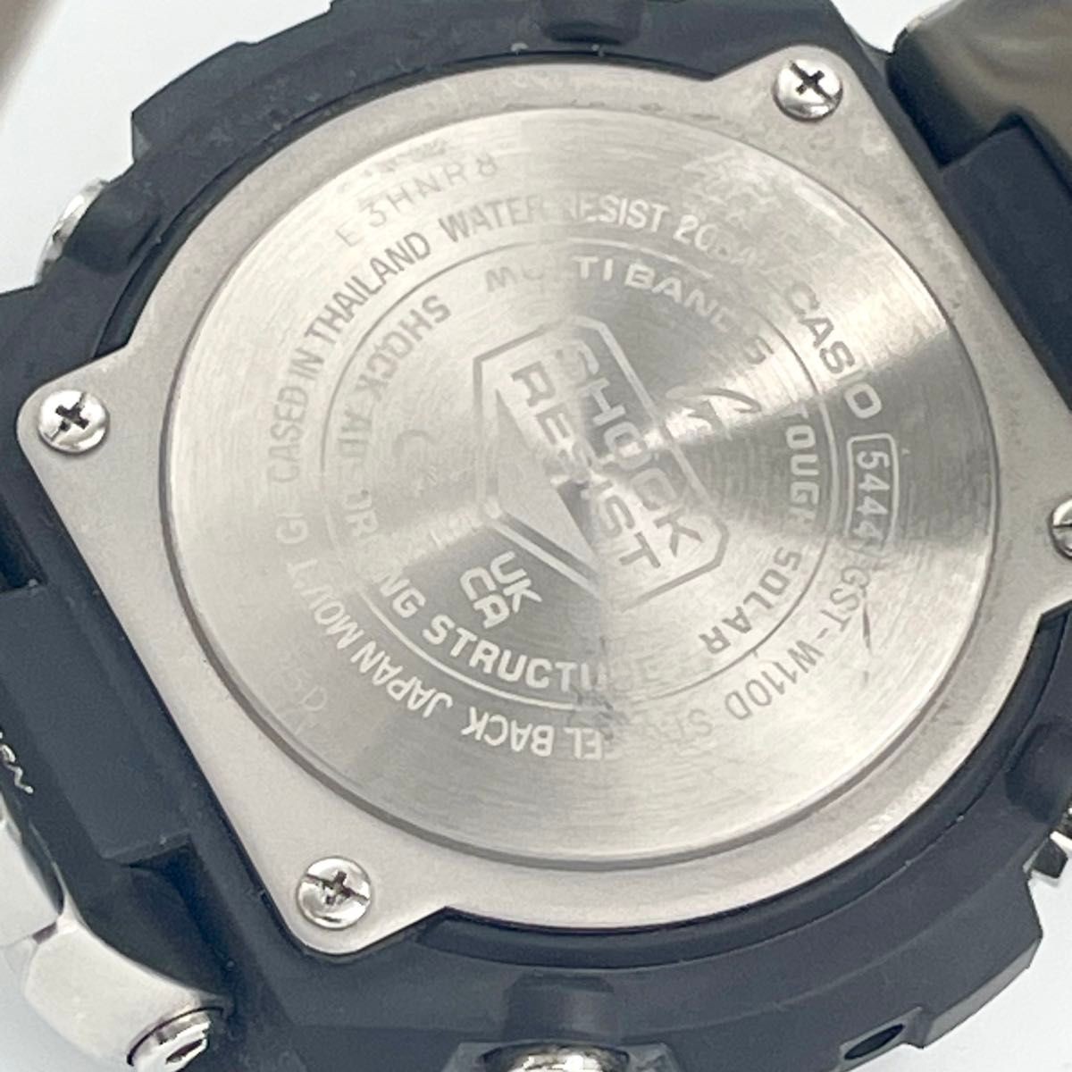 Condition CASIO G SHOCK GST W110D 1AJF Radio Solar Working Watch