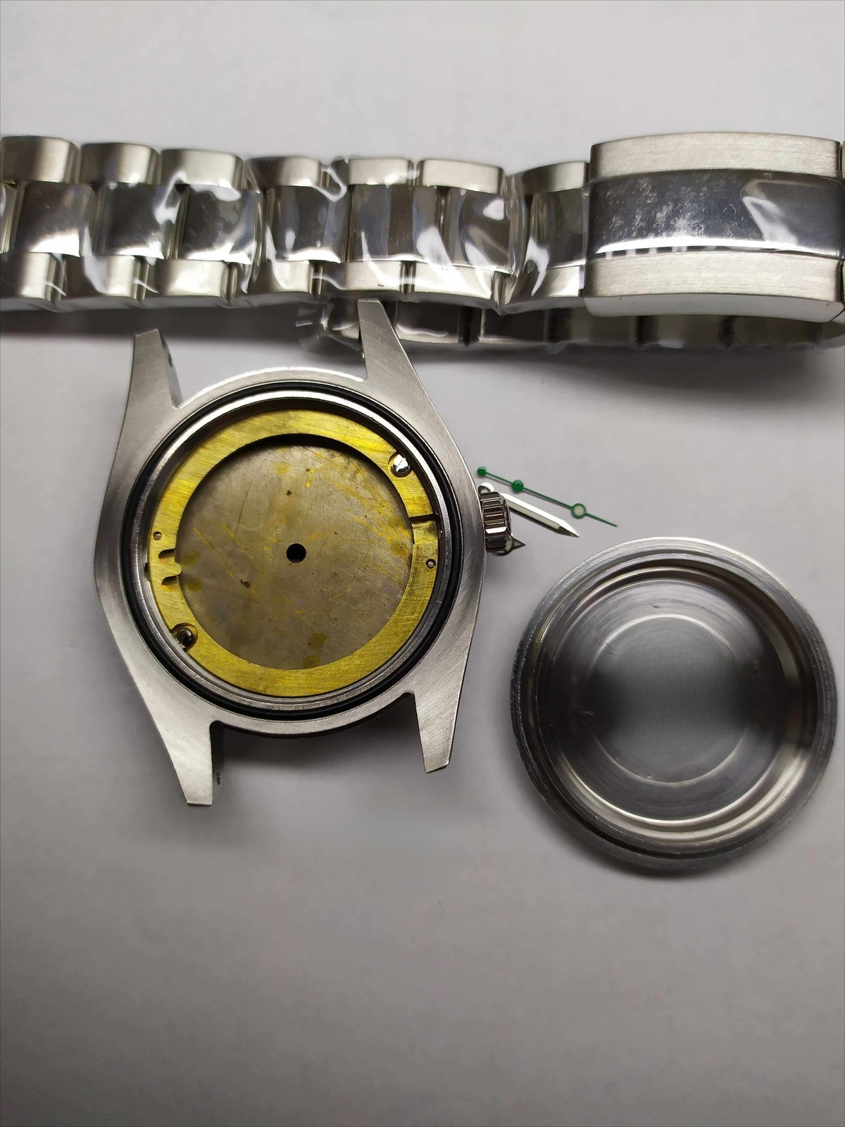 40mm Stainless Steel Watch Case With Band Kit for R A-King 2824 3230