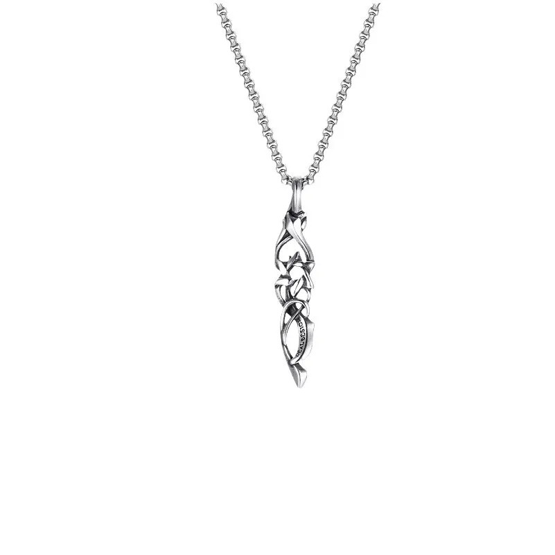 2026 New Cyberpunk Bullet Pendant Necklace Niche Personality Trend Unisex