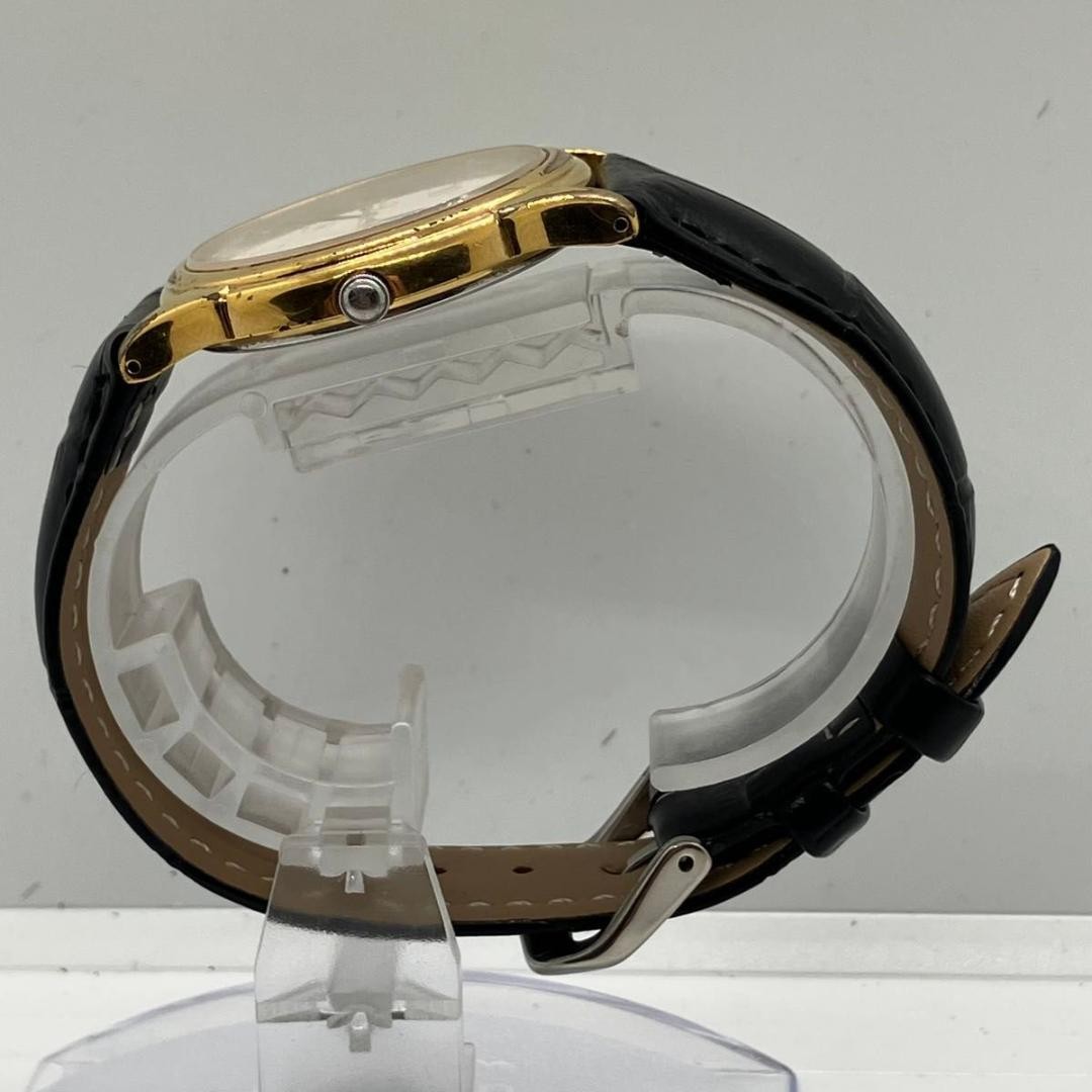 Excellent condition, fully functional SEIKO men’s quartz watch, gold and whi