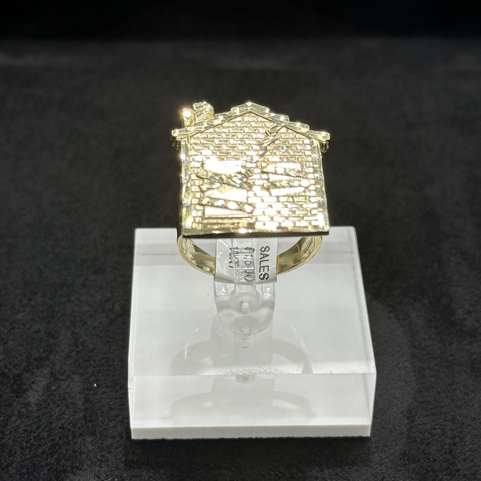 Trap House 10k Gold Ring ANY SIZE
