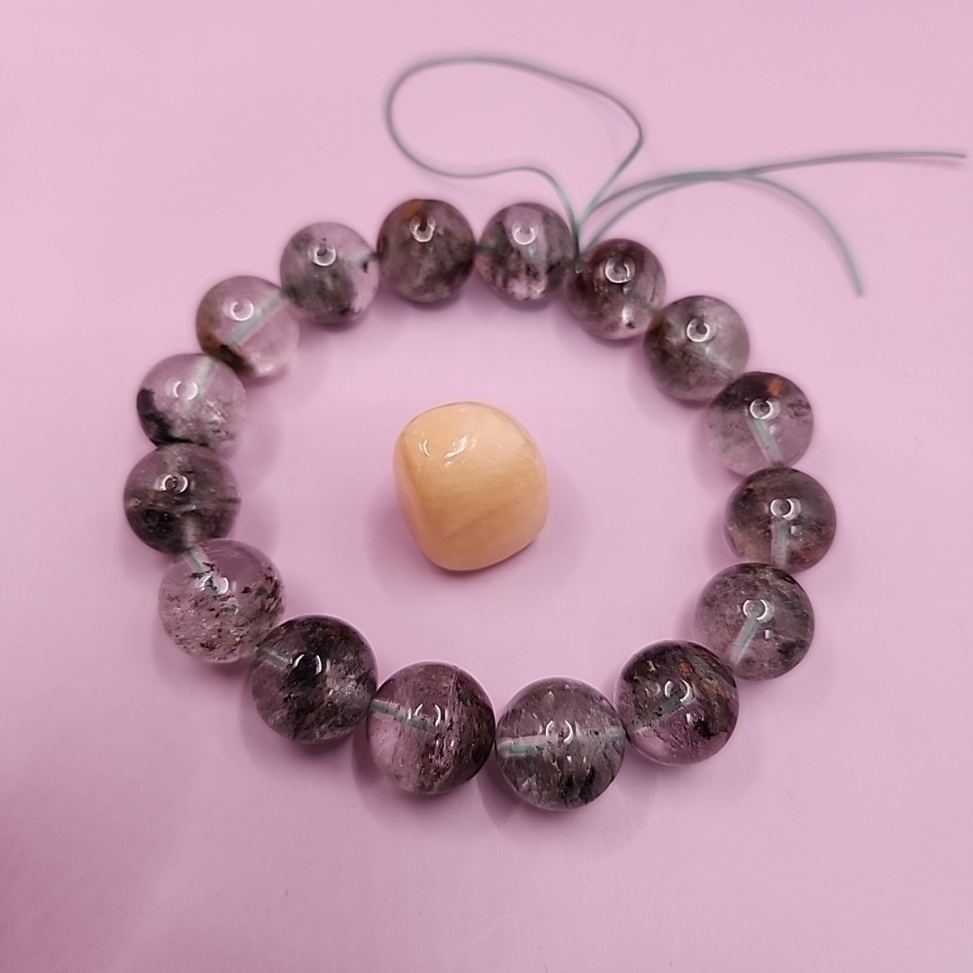 NEW TGS Jewelry Natural Shaped Crystal + Bonus Bracelet