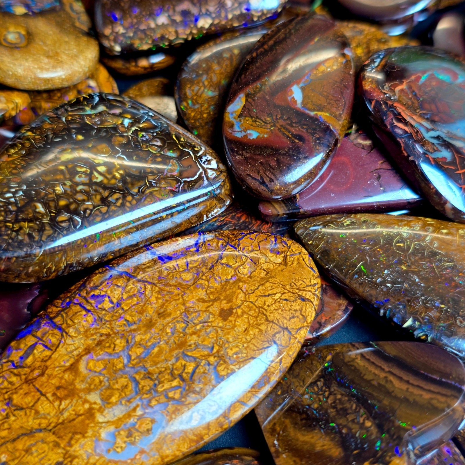 Polished Boulder Opal – Individually Selected Piece – Over 500 available