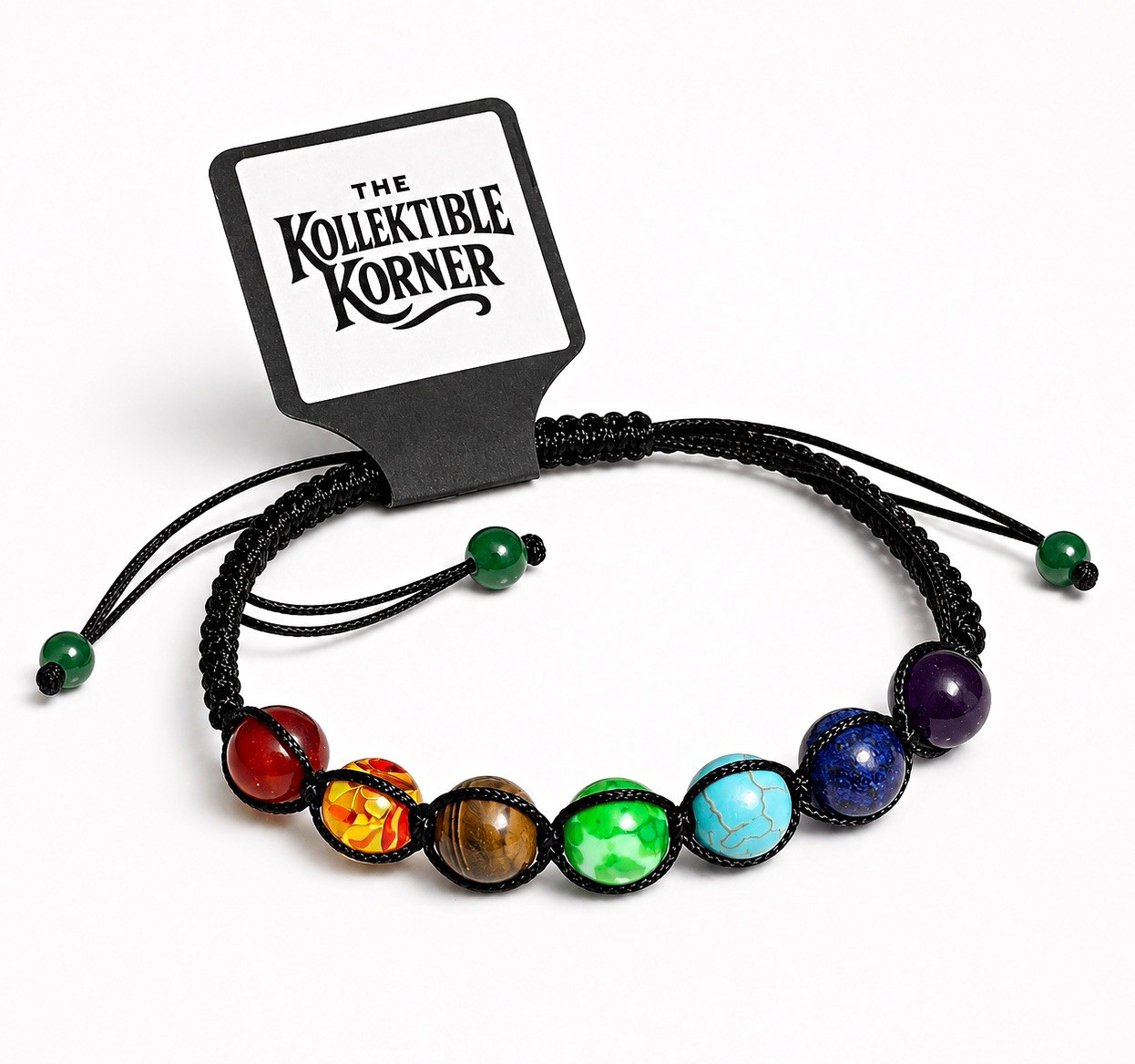 Eye-Catching 7 Color Bead Bracelet | Handmade Boho Wrist Accessory