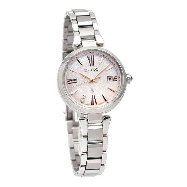 【SEIKO】LUKIA Grow SSQW081 Solar Radio Titanium Ladies Watch JDM from JAPAN gift