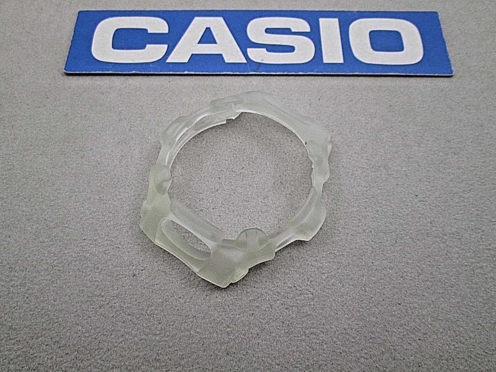 Genuine Casio Baby-G BG-154 BGR-220V BGR-240 resin watch bezel clear frosted