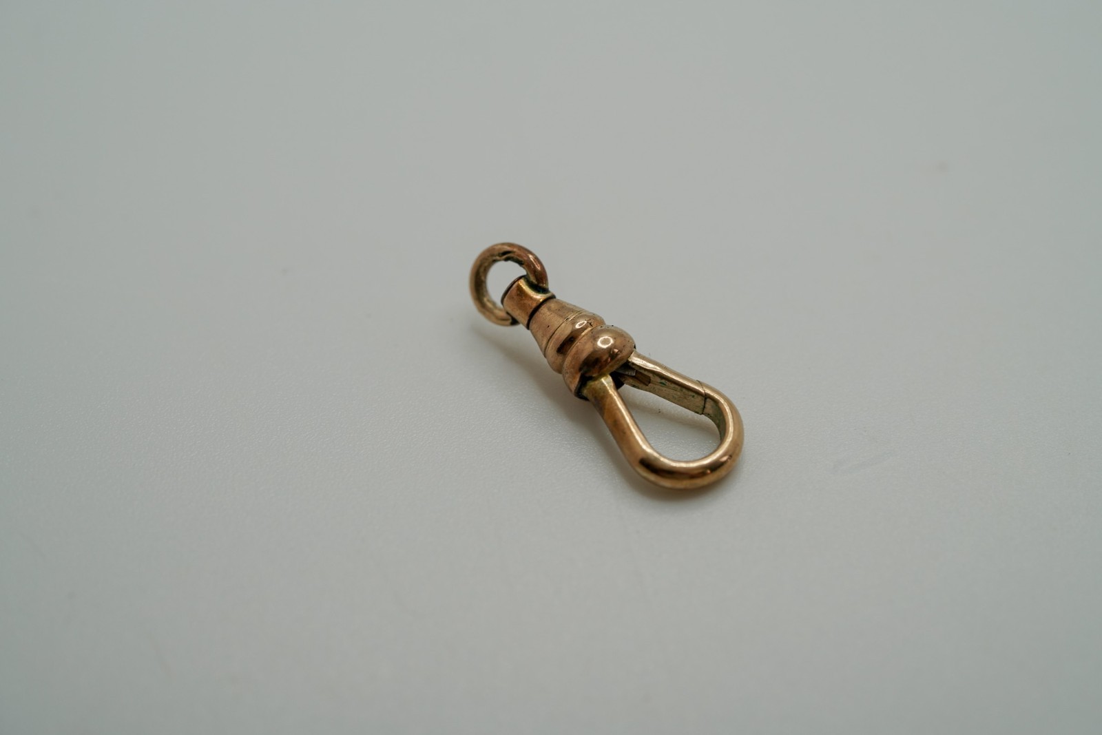 Antique 12k GF Dog Clip Clasp / Pendant 2.2cm JB46-3
