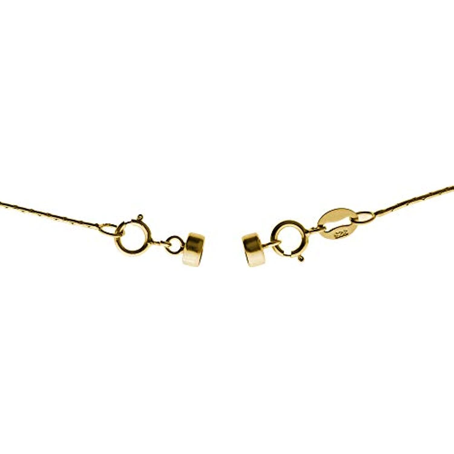 14K Gold Filled 4mm Magnetic Clasp Converter For Necklaces / Bracelets with 5mm