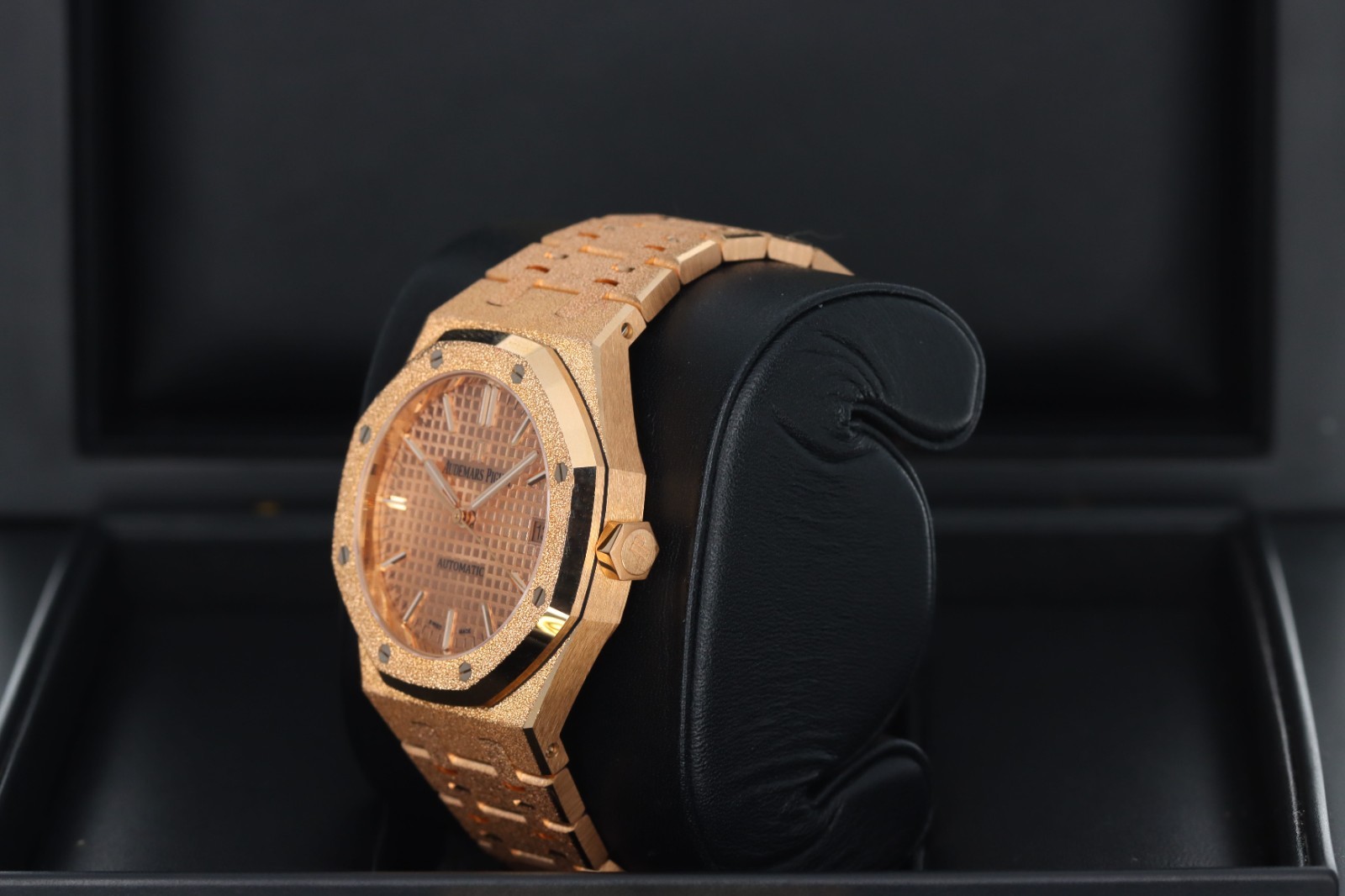 Audemars Piguet Royal Oak 37mm Automatic Frosted Pink Gold 15454OR.GG.1259OR.03