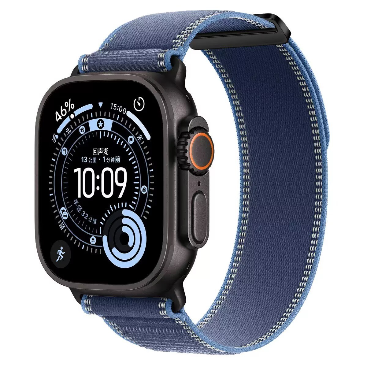 3 PACK Nylon Band Trail Loop for Apple Watch Ultra 3 2 1 49mm 46mm S11 10 9 8 7
