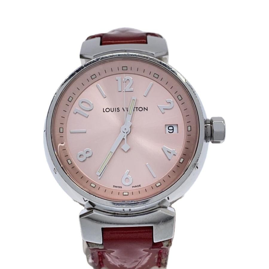 LOUIS VUITTON Q13MX Case Size 4.4 ×3.6cm Used Watch #101014