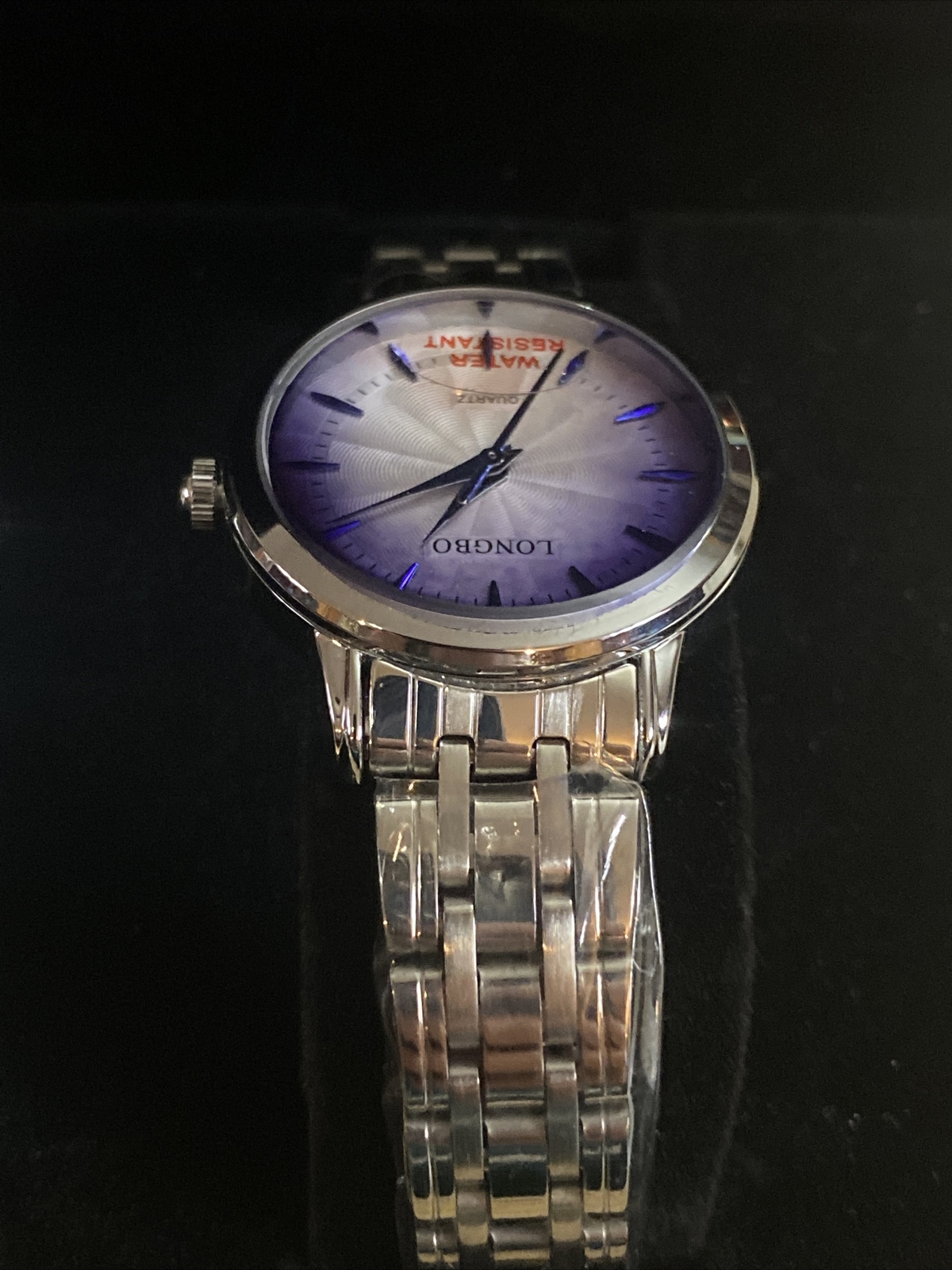 Longbo Stainless Steel His & Hers Watch Set NEW Never Worn Need Battery #2567