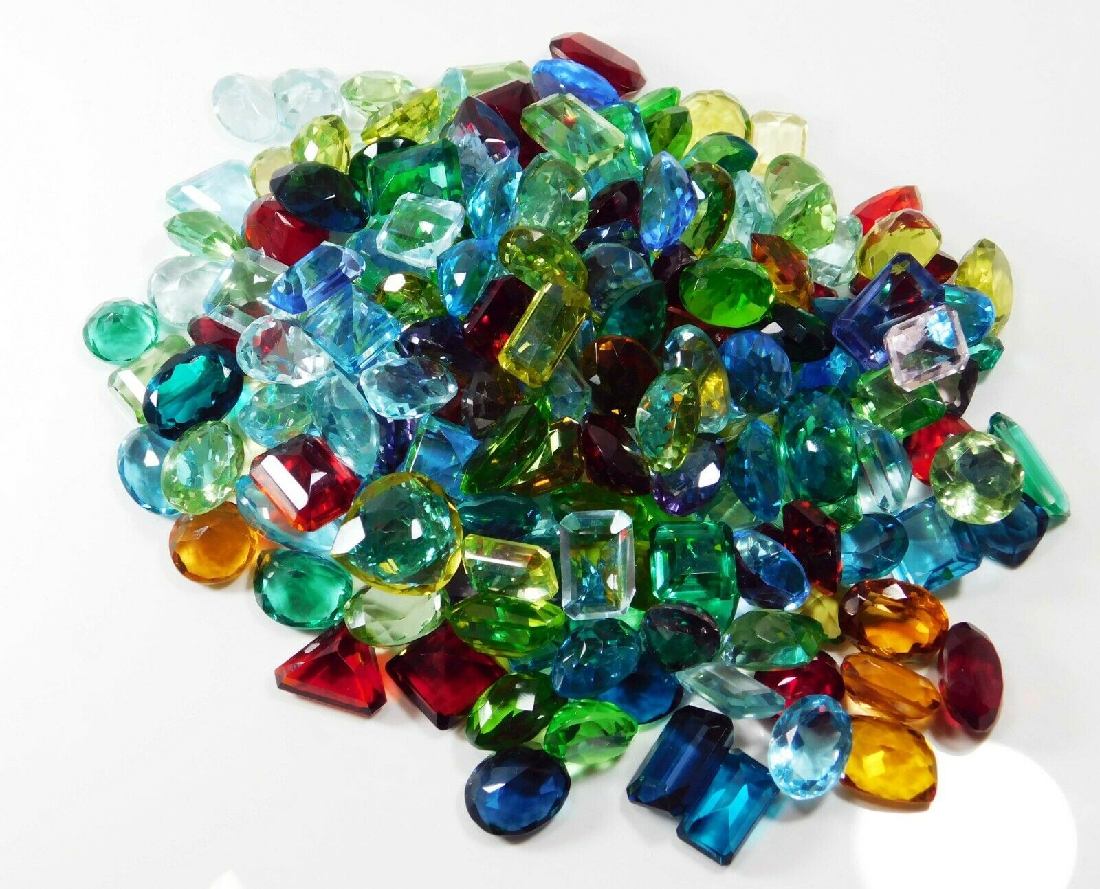 Lot Mix Shape Ring Size 500 Carat AA++ Topaz CERTIFIED Gemstone