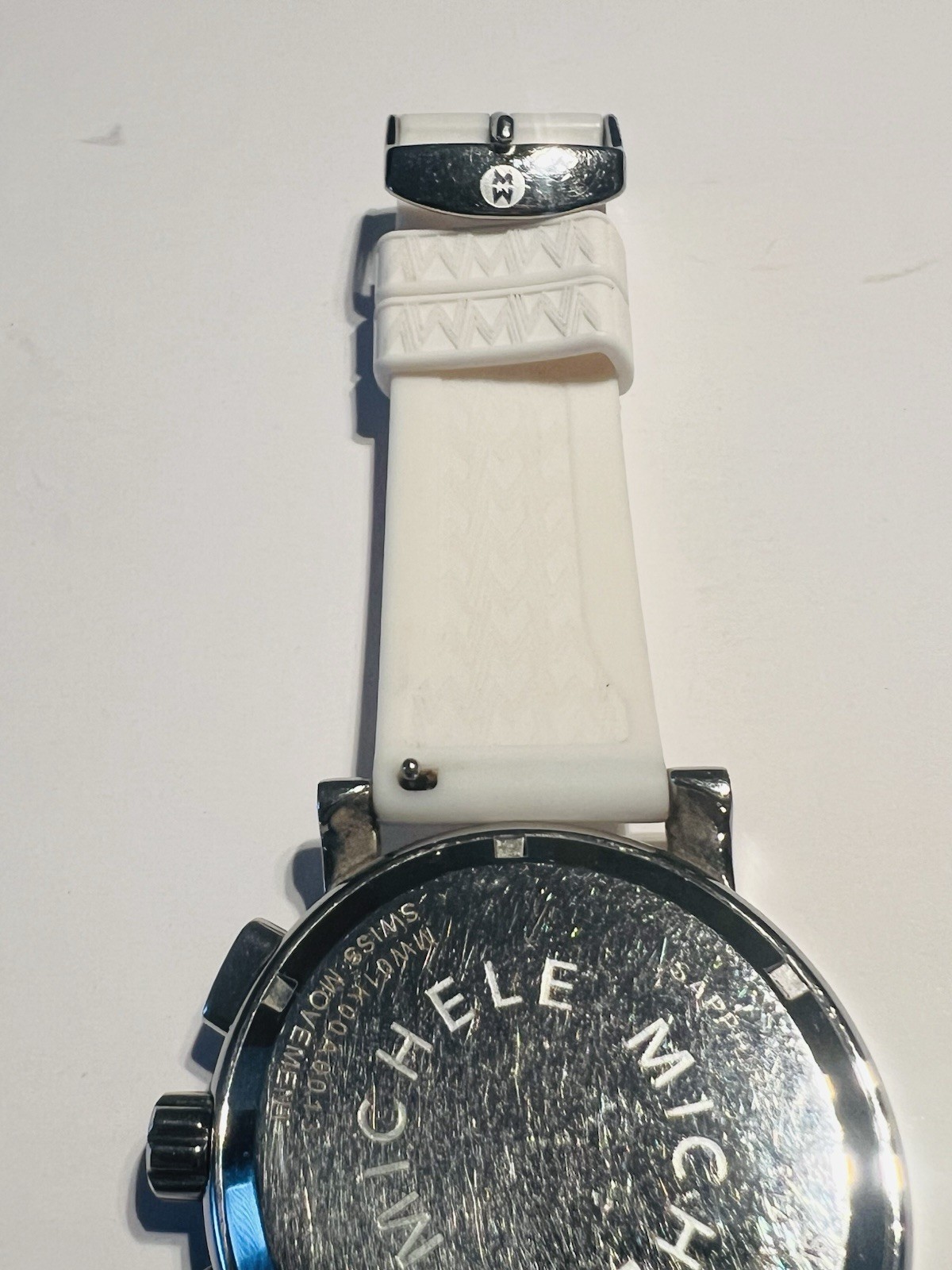 Michele Sport Sail Chronograph Watch MW01K00A0013 Swiss Quartz 41mm