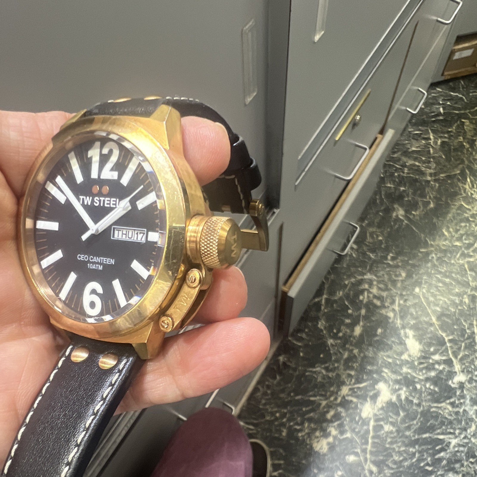 TW STEEL STAINLESS STEEL ROSE GOLD Ceo Canteen CE1021 Men’s Watch