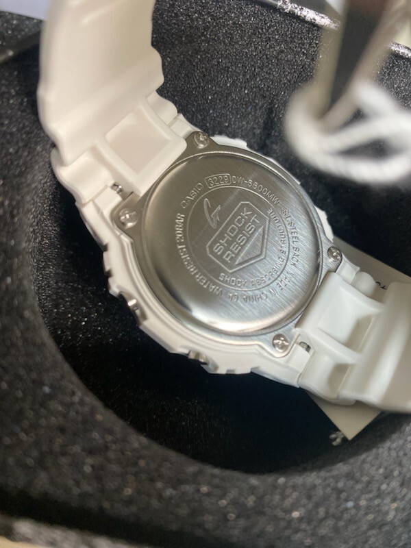 Casio G-Shock White Theme Special Color Model Watch DW-5600MW-7