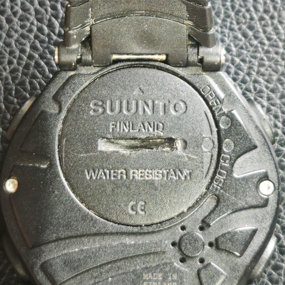 Suunto Vector Black Digital Watch Japan Battery Replaced Box Manual 0716115