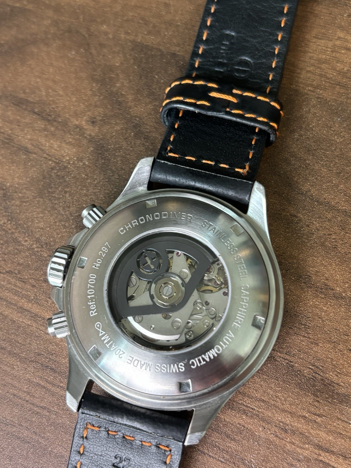 ERNST BENZ 47mm Automatic Chronodiver GC10726 Leather Band Ref 10700
