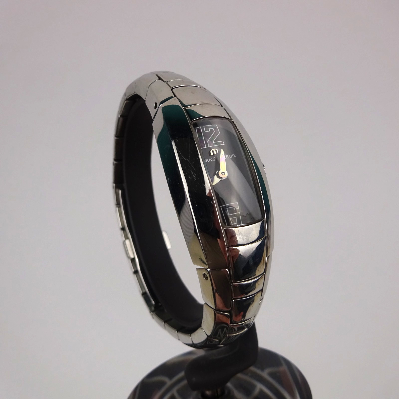 Maurice Lacroix Intuition 32859 Bracelet Watch Box & Papers Women’s Black Dial