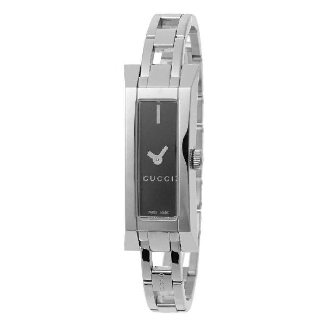 GUCCI G Link Black Wristwatch YA110518 with Box