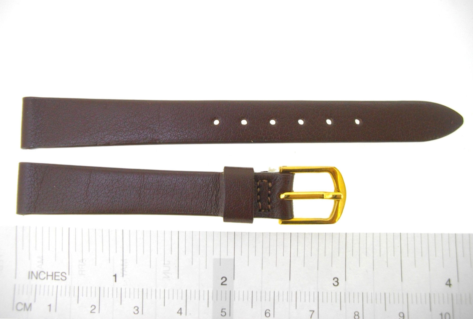Watchband Stylecraft 12 mm SELECTED CALF SKIN Short Regular leather watch strap