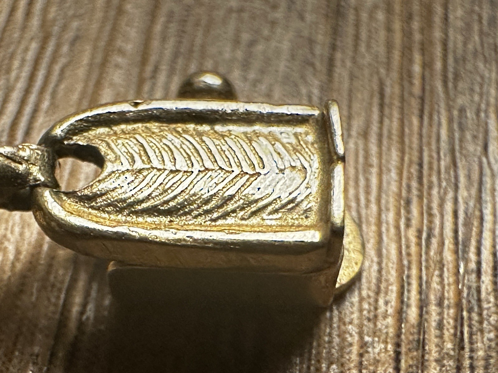 14K Yellow Gold Link Chain Bracelet with Box Clasp, No Stone