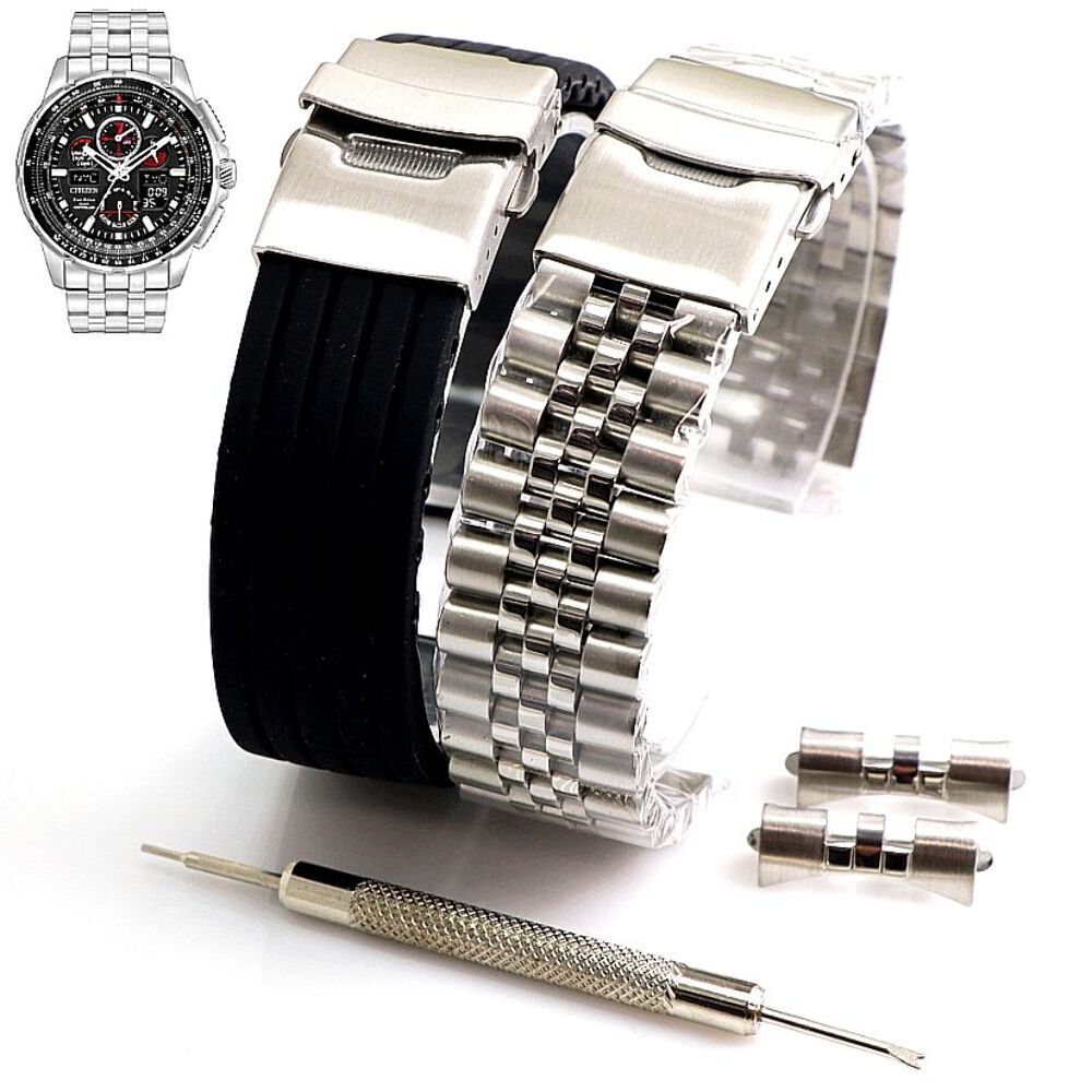 Replacement Watch Band Citizen Promaster Skyhawk A-T JY8050-51E U860-S105749