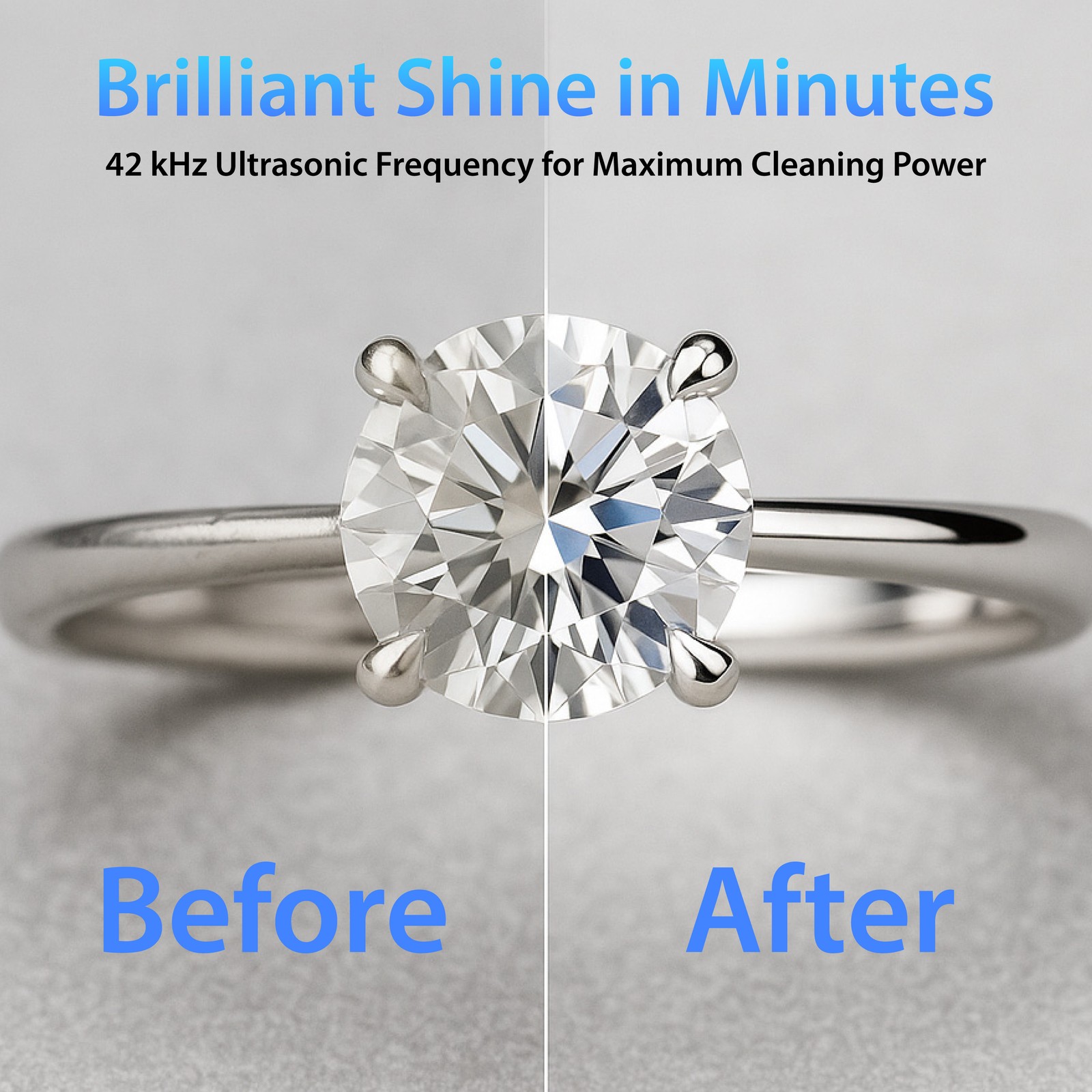 Magnasonic Professional Ultrasonic Jewelry Cleaner Machine for Rings, Necklaces