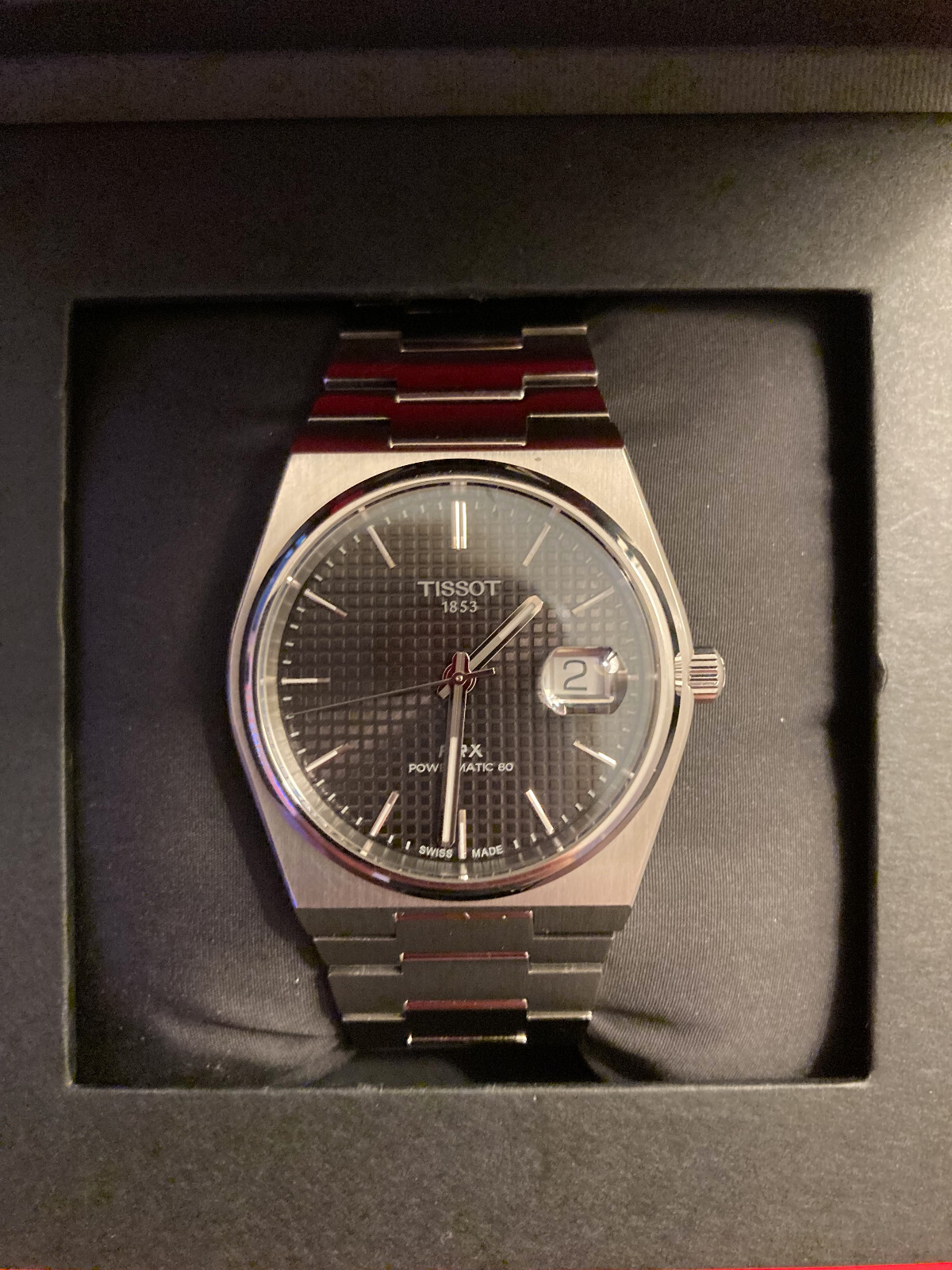 Tissot PRX Powermatic 80 w/ Box and Papers (slightly used)