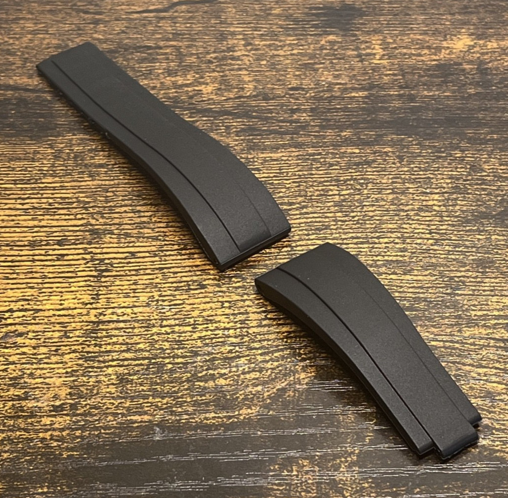 20mm Silicone Rubber Strap Band For Rolex Oysterflex Datejust Daytona Submariner