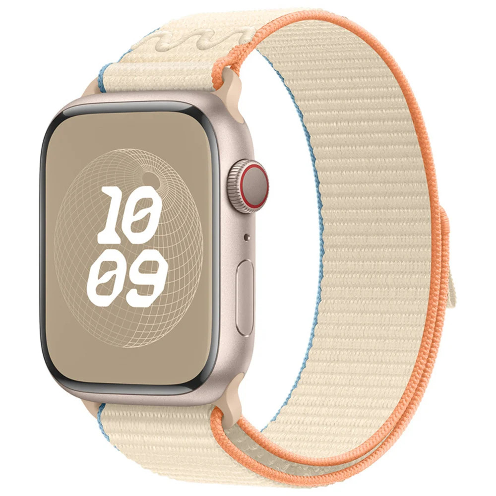 Straps for Apple Watch Band 45mm 46mm 42mm 49mm 44mm for Nike Nylon Sport Loop B