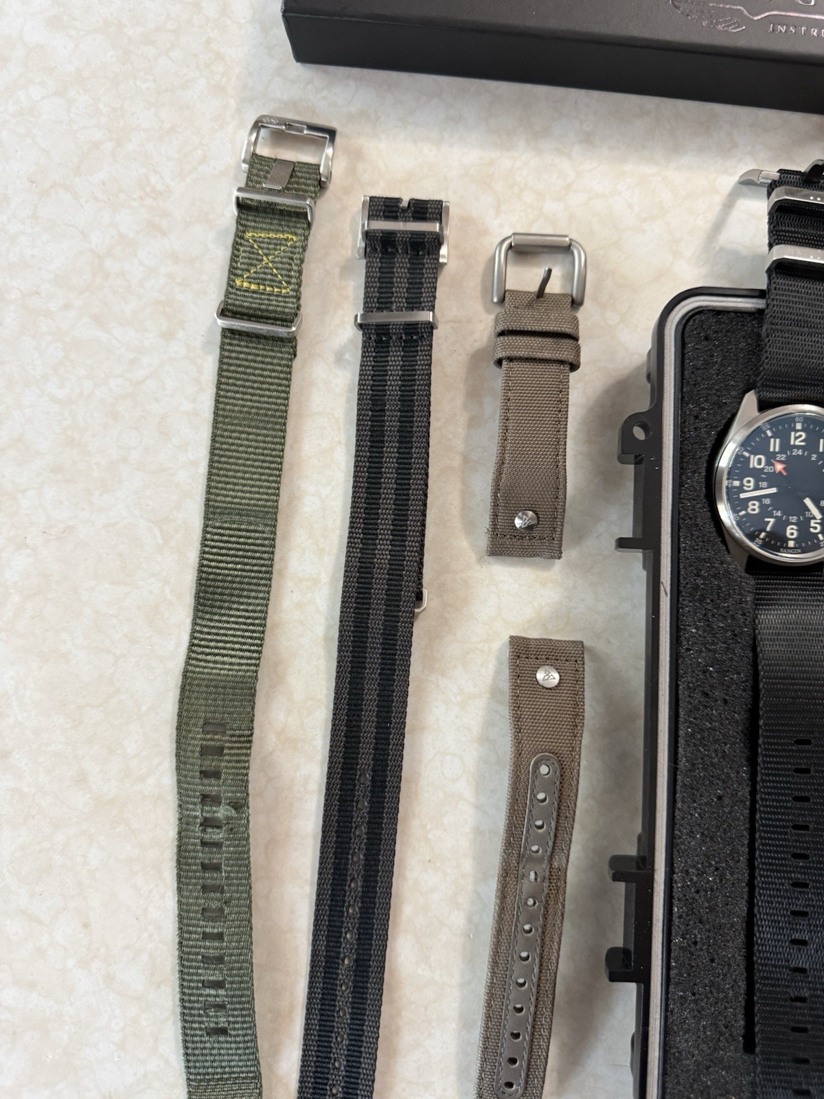 Sangin Brushed Overlord Quartz watch