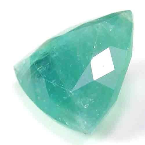 ELEGANT NATURAL VIVID EMERALD GREEN COLOR TRILLION CUT GRANDIDIERUTE GEM 2.1CT