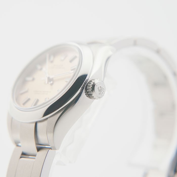 ROLEX Oyster Perpetual 28 276200 Pink Warranty 2021 Box/Paper