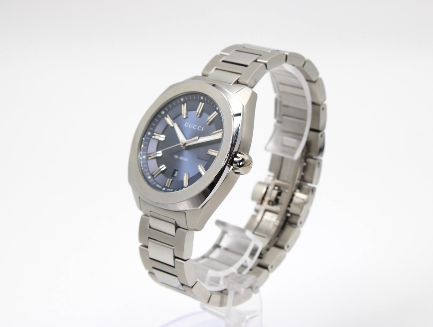 GUCCI GG2570 YA142303 Quartz Blue Dial Men’s Watch 41mm