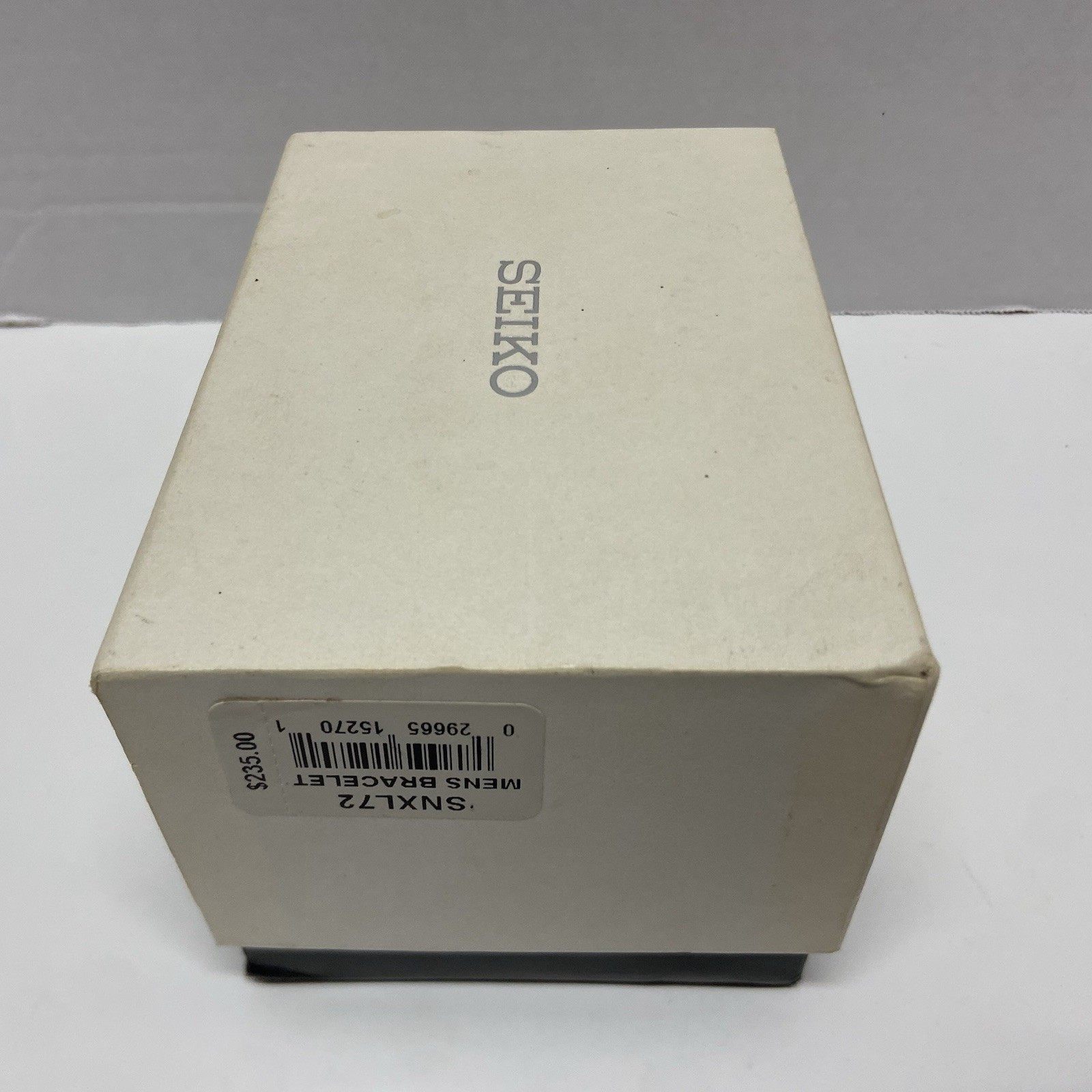 Seiko Presentation Watch Box Case Black & White Cardboard FSSB3E