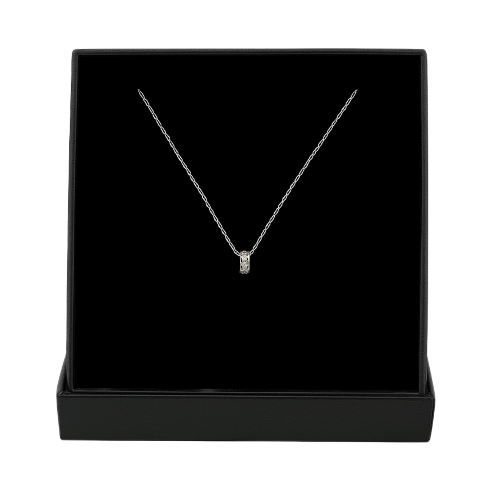 Island Bloom Circle Pendant 14K Gold 0.5g Fine Jewelry Hawaiian Free Shipping