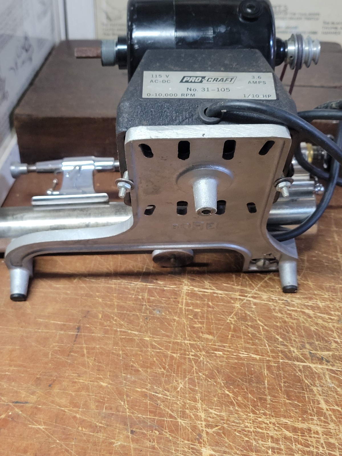 Marshall Peerless Jewelers Lathe With Collets And Accessories