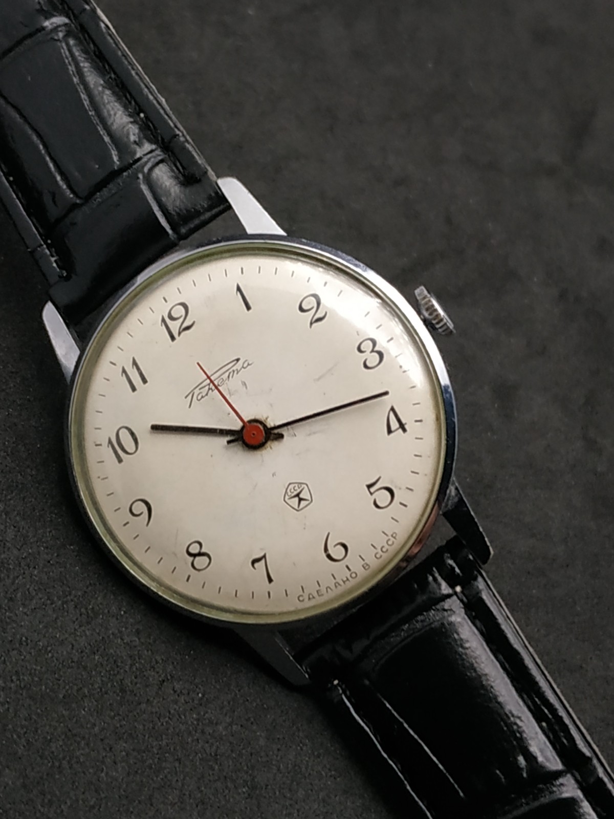 Men’s Vintage Dress Watch Raketa made in USSR Mechanical 2609.HA Retro Soviet ☭
