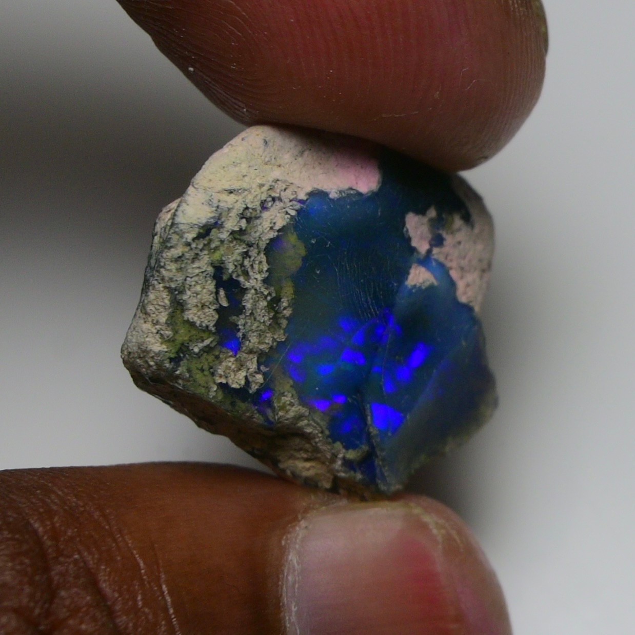 Natural Ethiopian Black Opal Rough 17.50 Ct – Ideal for Jewelry, Welo Fire Opal