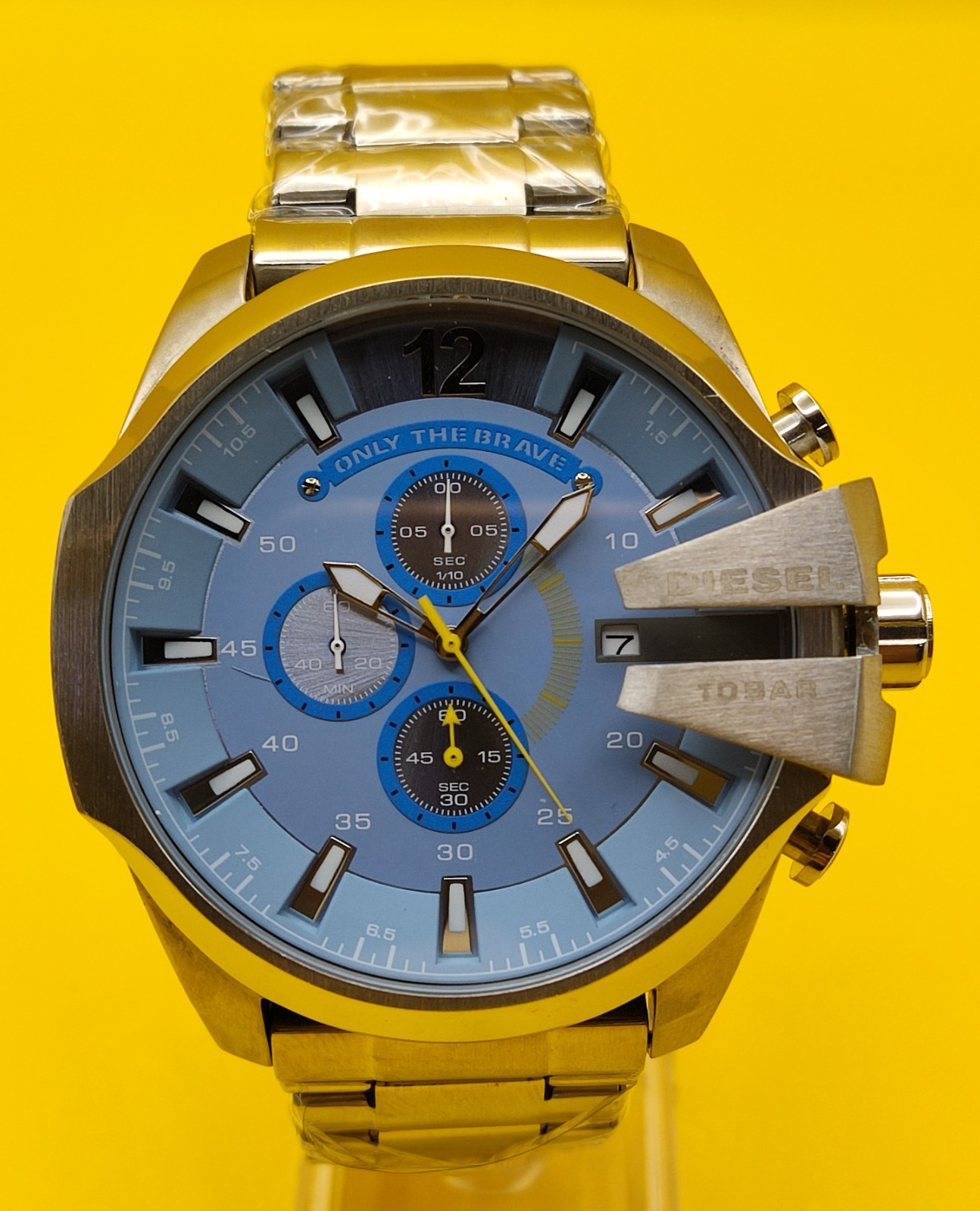 Premium Diesel Only The Brave 10 Bar Blue Dial Refurbished Men’s Wrist Watch