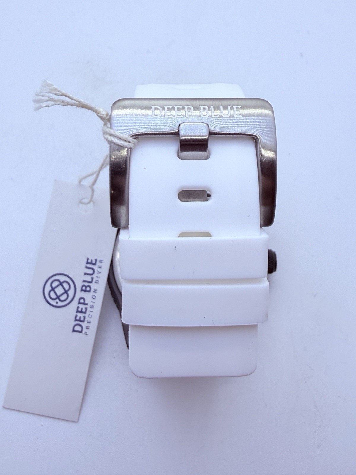 Deep Blue DAYNIGHT 43MM DIVER SOLAR POWERED PC WHITE DIAL 3 COLOR TUBES‼️