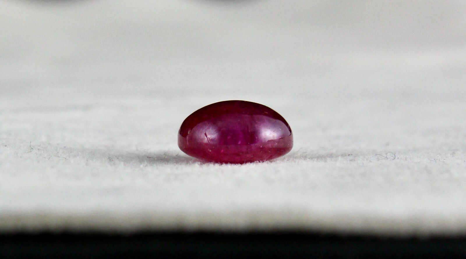 Certified Gtl Natural Untreat Burmese Ruby 6.21 Ct Round Cabochon Gem Ring