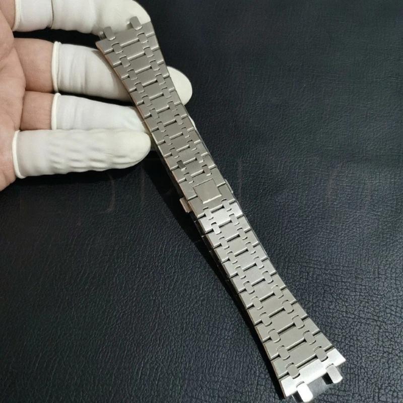 26mm Steel Bracelet Strap Fits Audemars Piguet Royal Oak 15400 15703 15500