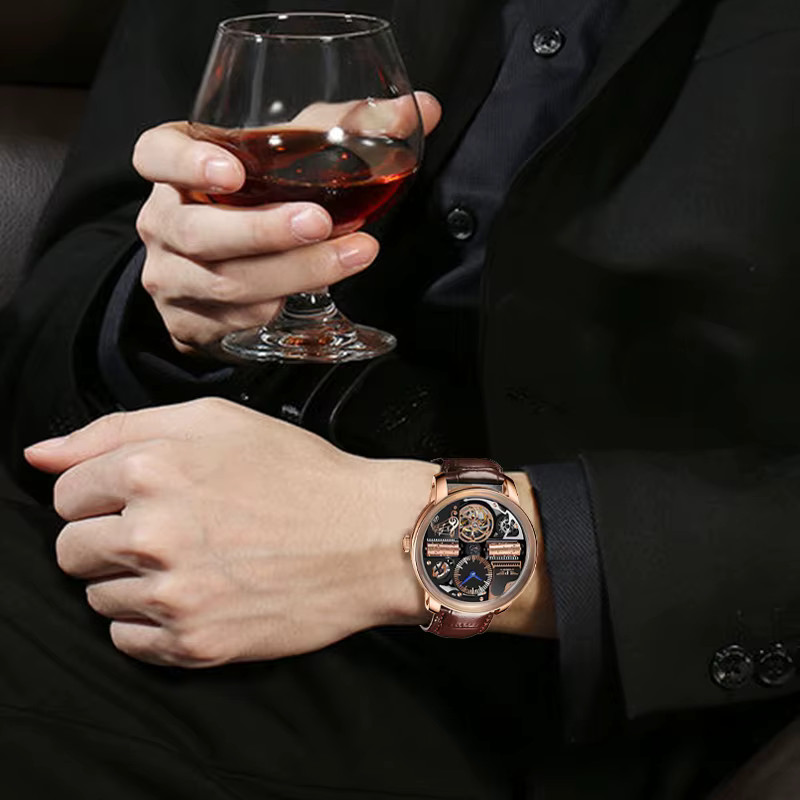 PINDU Watch New TOP Men Mechanical Watch Godfather Fashionable Classic Jacob