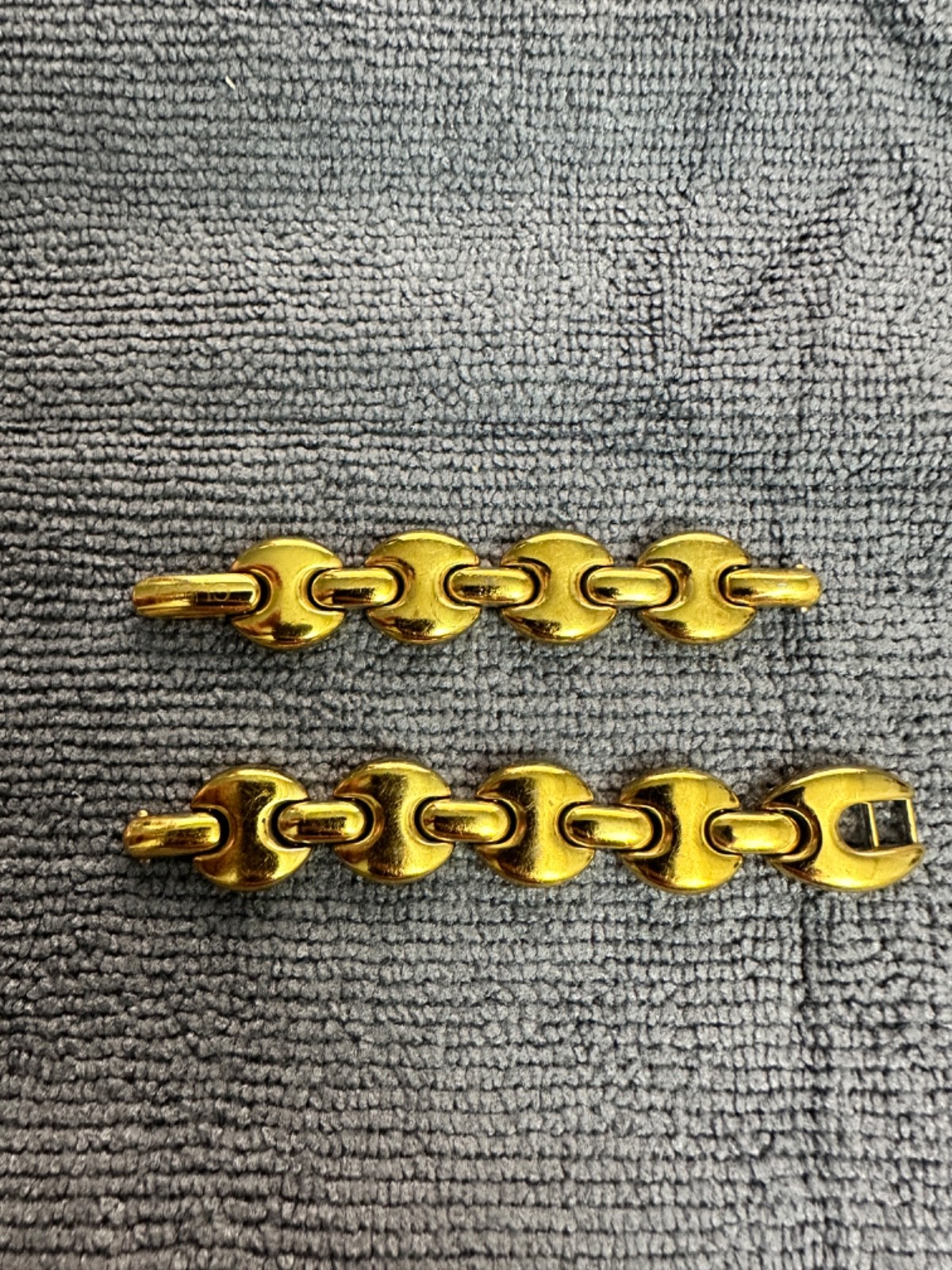 Genuine GUCCI Link Bezel Bracelet Band Women’s Watch Parts Gold 6mm