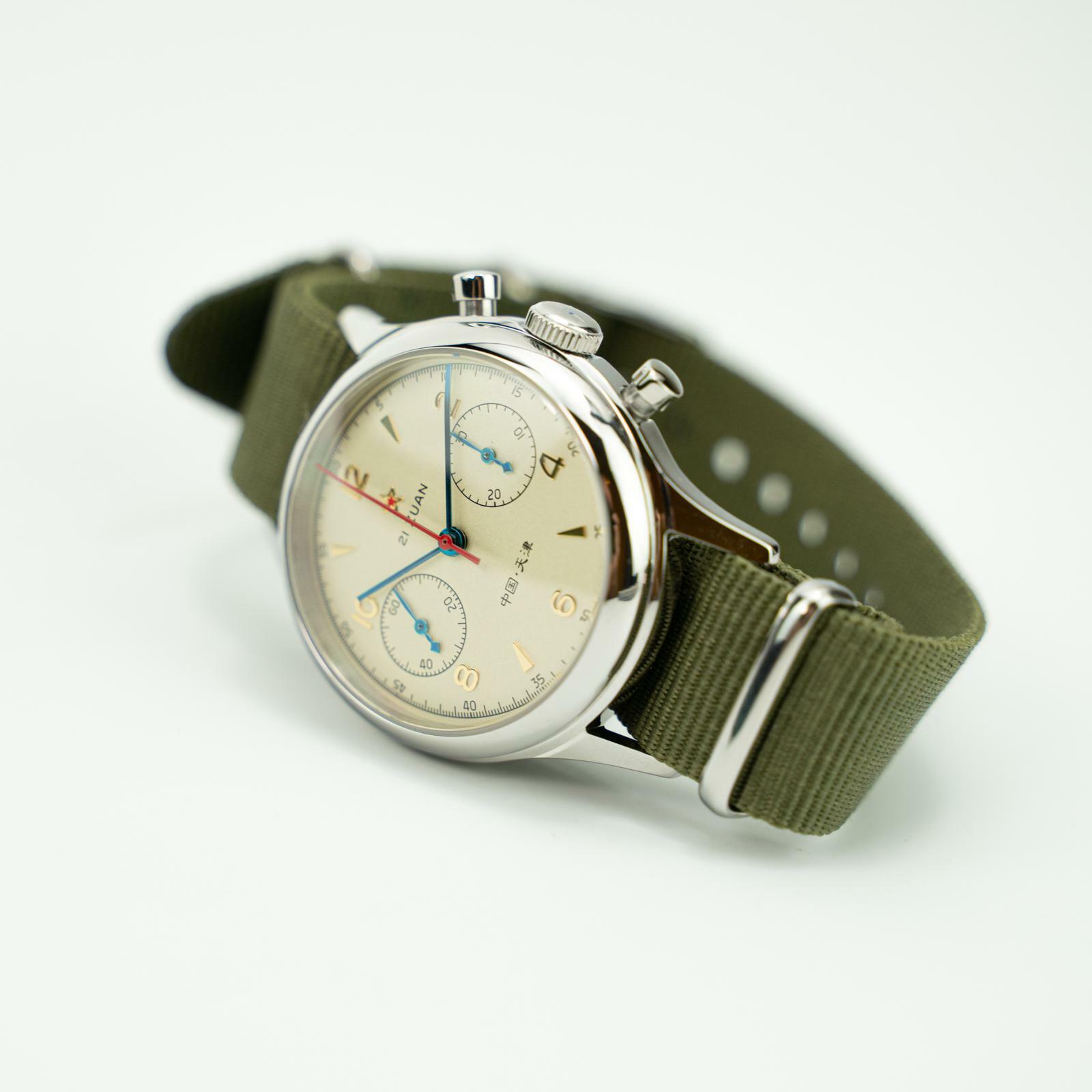 SEAGULL 1963 2024 Exhibition Case Sapphire Glass Chronograph Mechanical Watch